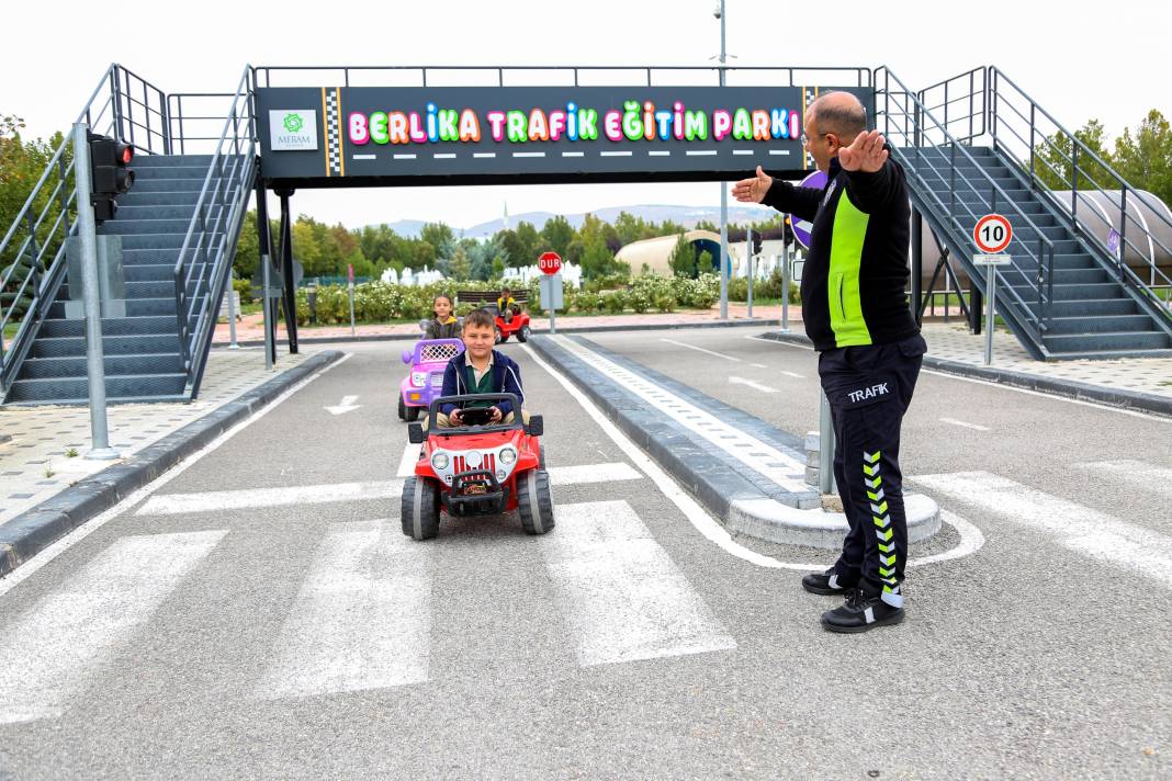 Meram MEGA’da Trafik ve Doğa Okulu eğitimleri başladı 2